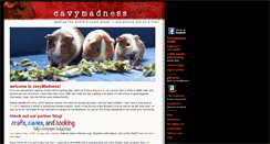 Desktop Screenshot of cavymadness.com